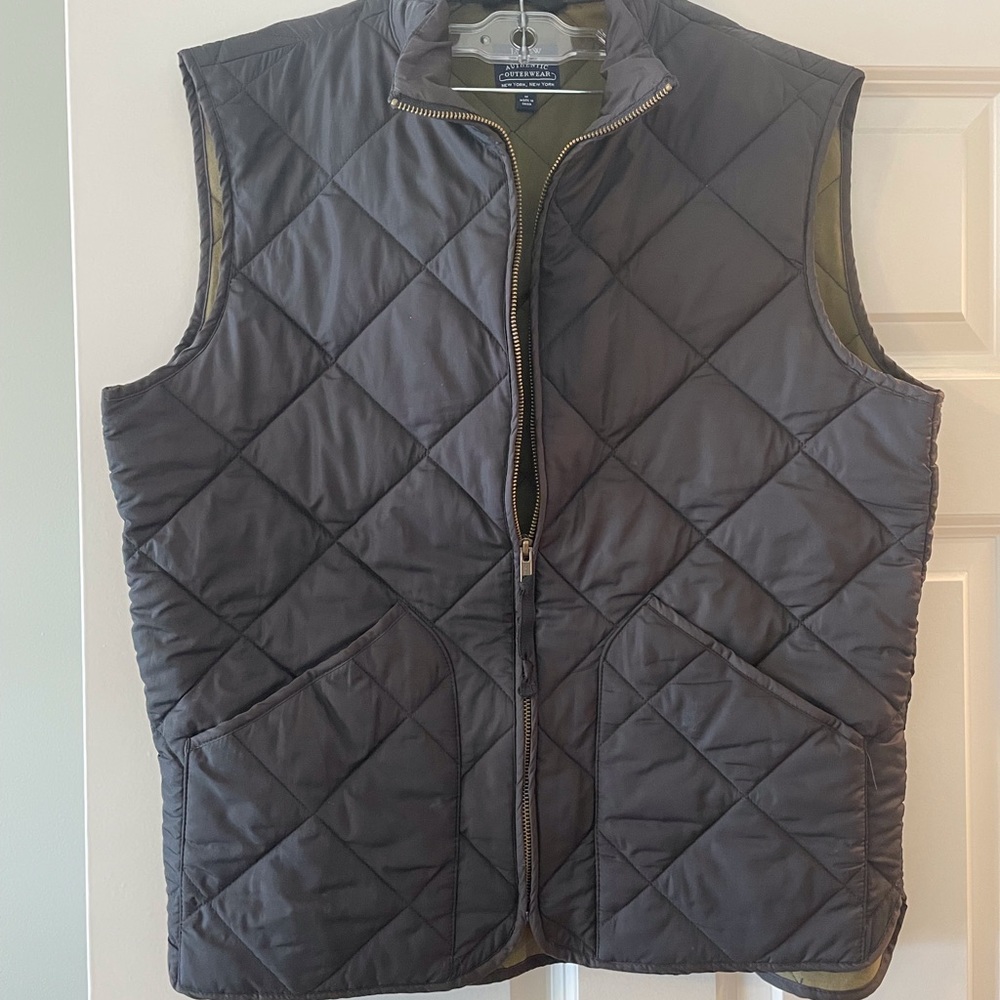 COPY - J Crew Men's Quilted Walker Vest